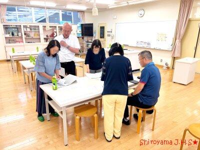準備の様子