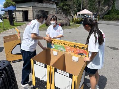 ボランティアの様子