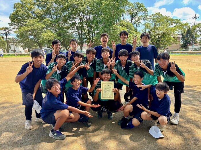 ソフトテニス部の様子