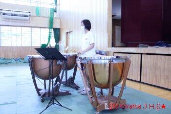 吹奏楽部の様子
