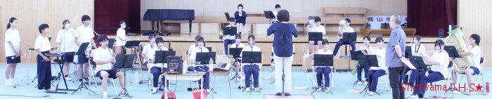 吹奏楽部の様子