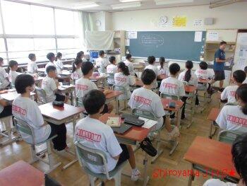 全校集会の様子