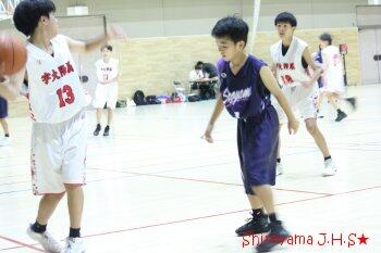 男子バスケットボール部の様子