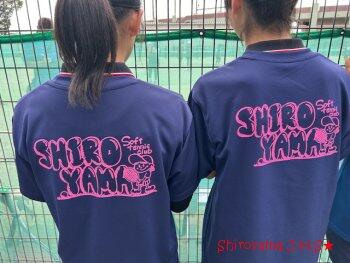 ソフトテニス部女子の様子