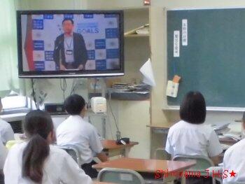 着任式の様子