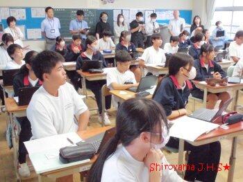 2年1組の様子