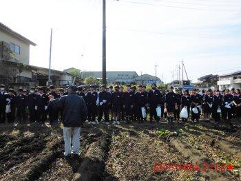 食農体験学習の様子
