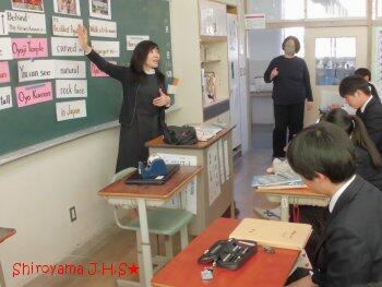 英語の授業の様子