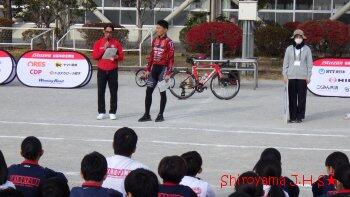 交通安全教室の様子