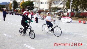 交通安全教室の様子