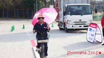 交通安全教室の様子