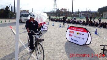 交通安全教室の様子