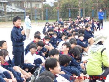 交通安全教室の様子