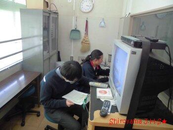 避難訓練の様子