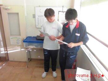 避難訓練の様子