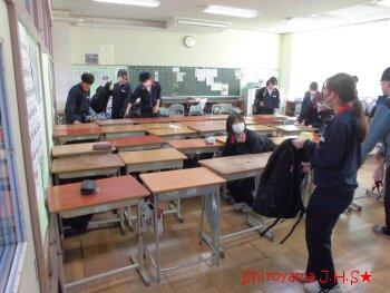 避難訓練の様子