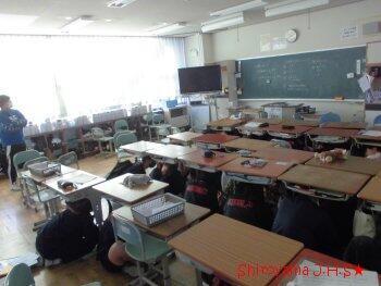 避難訓練の様子