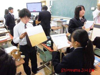 3年生の活動の様子