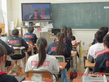 国語の授業の様子