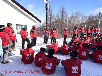 スキー教室の様子