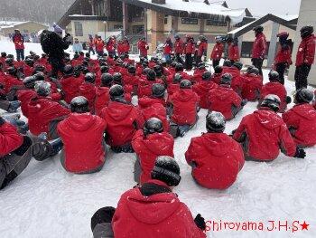 スキー教室の様子