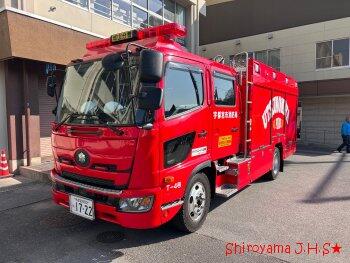 「城山地区防災訓練」の様子