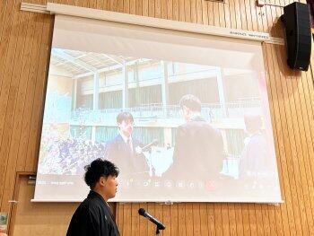卒業証書授与式の様子