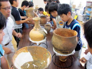 埋蔵文化財センター出前授業4 埋蔵文化財センター出前授業4