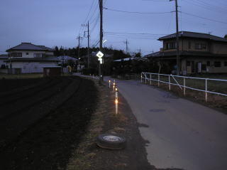 たいらや交差点からとこや付近