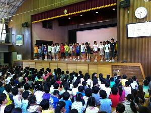 児童集会（環境委員）4