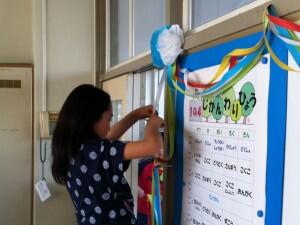 入学式準備4 入学式準備4