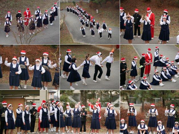 クリスマスコラボの様子
