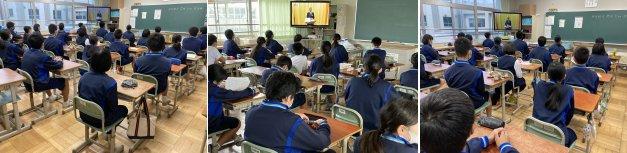 終業式の様子 終業式の様子