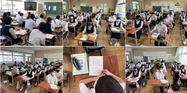 始業式の様子