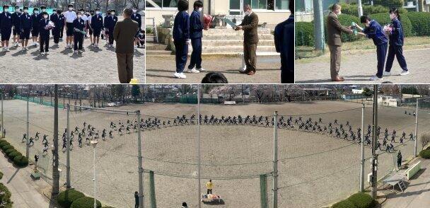 学年集会の様子
