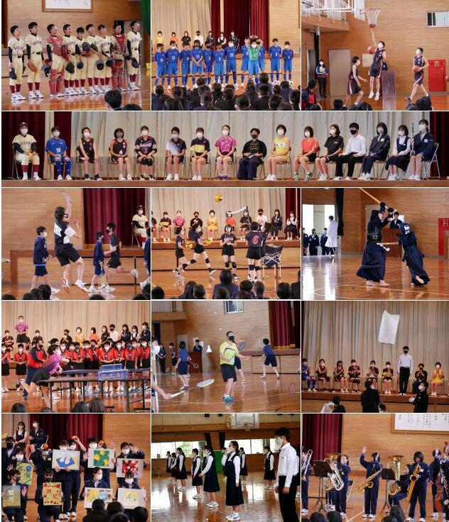 部活動紹介の様子