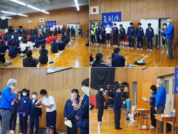 学年集会の様子