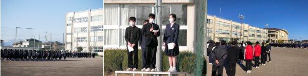 生徒会集会の様子