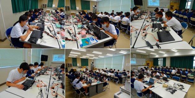 1年5組の活動の様子 1年5組の活動の様子