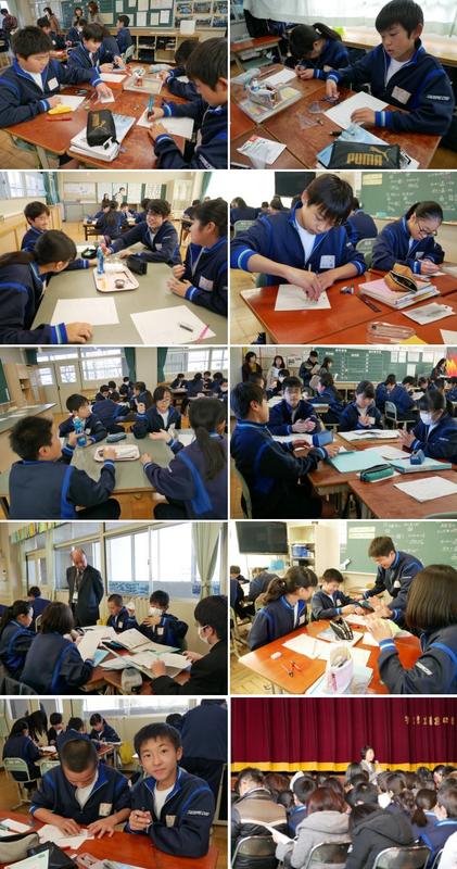 授業参観・保護者会の様子