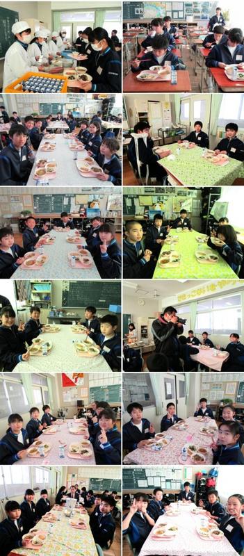 給食の様子 給食の様子