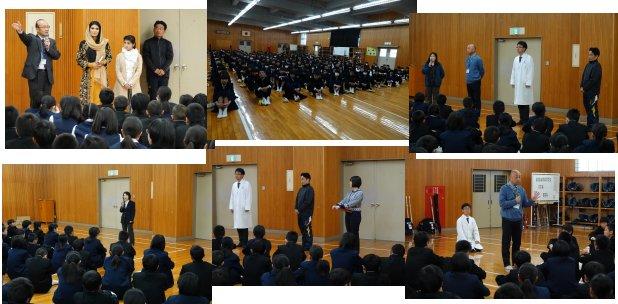 1学年集会の様子