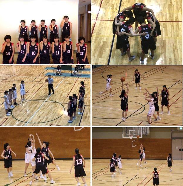 女子バスケットボール部の様子