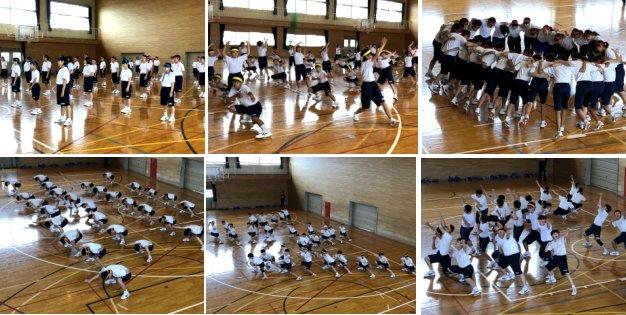 雀中そーらんの練習の様子