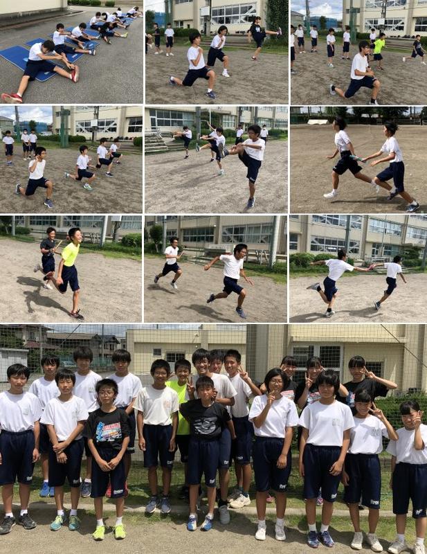 陸上競技部の様子