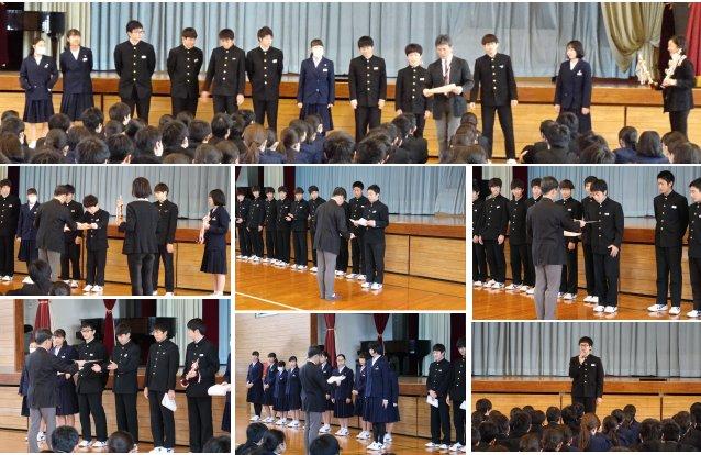 3学年集会の様子 3学年集会の様子
