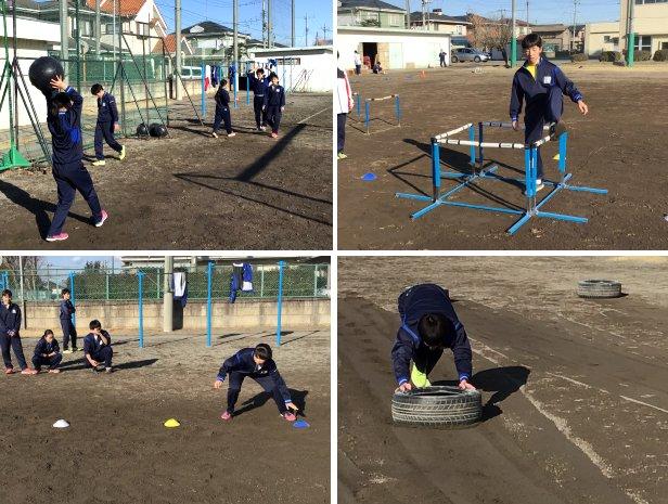 サーキットトレーニングの様子