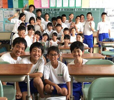 １年３組の様子