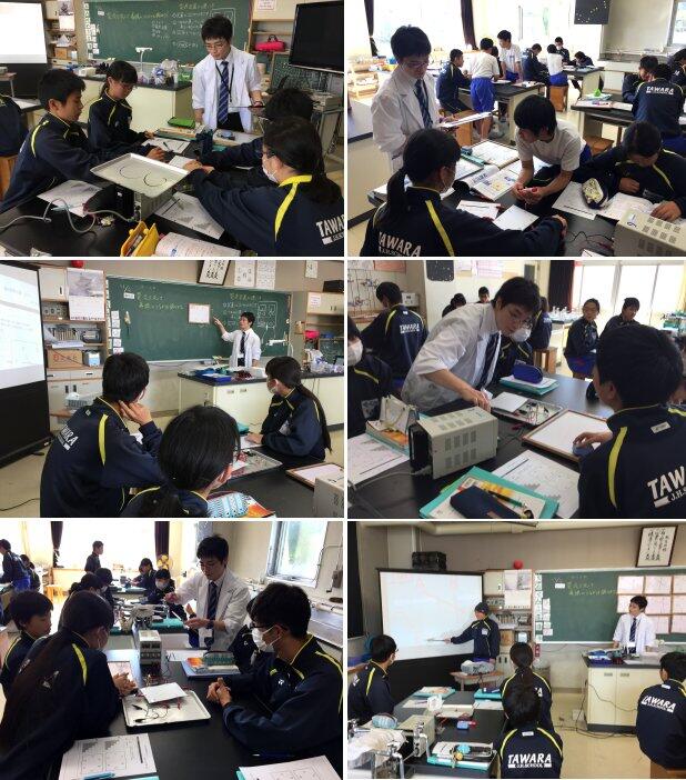 教育実習の様子