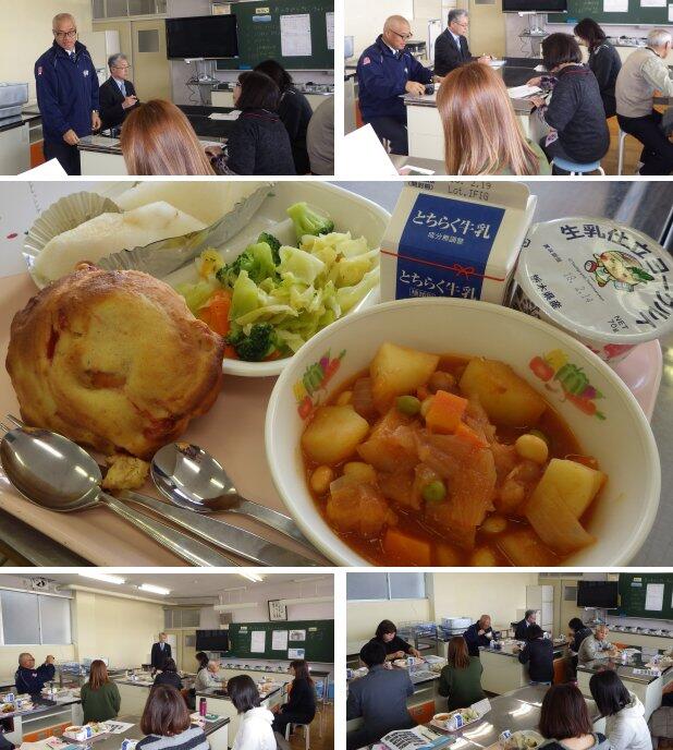 試食会の様子